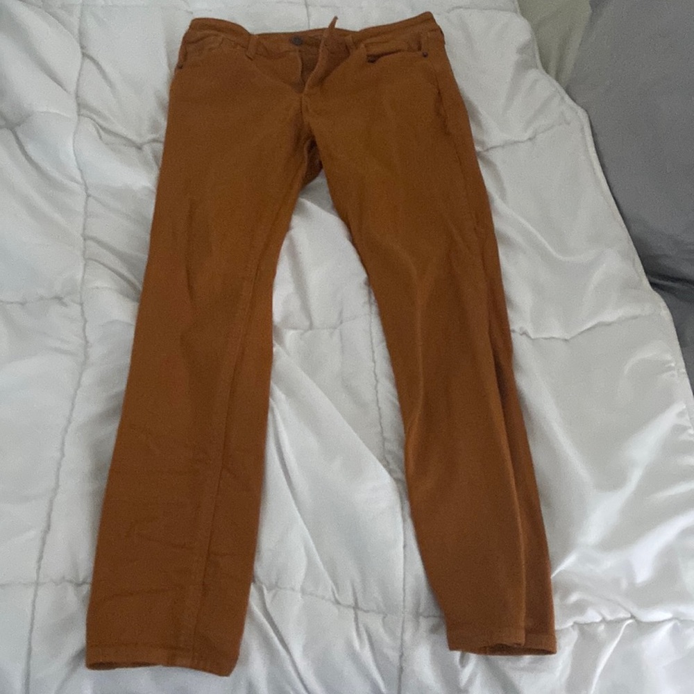 Orange pants